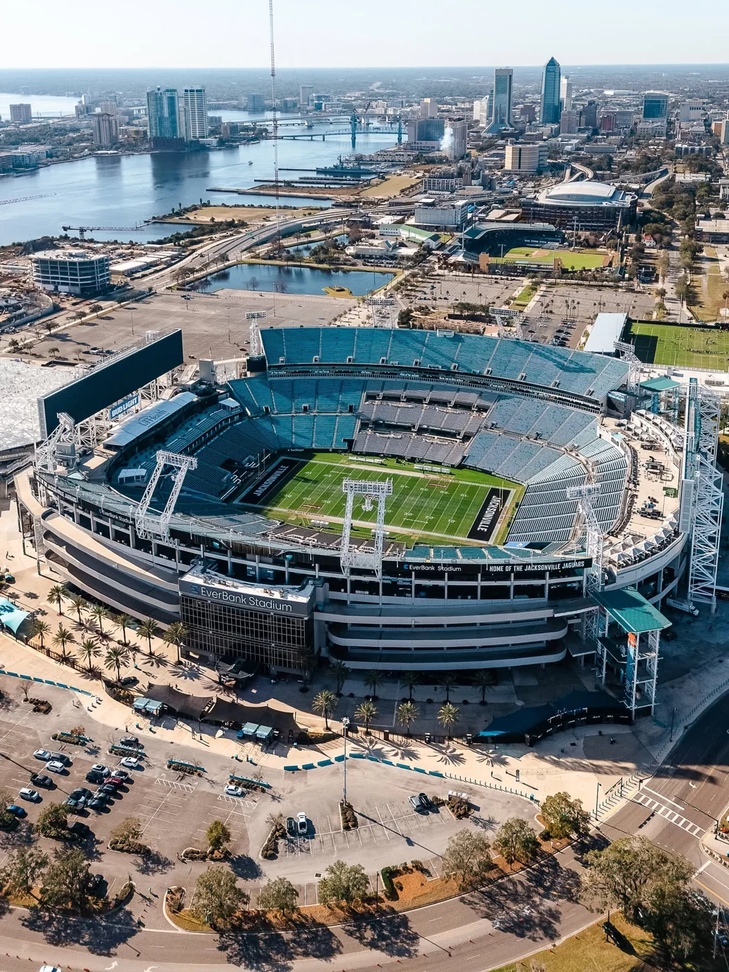 EverBank Stadium in downtown Jacksonville
